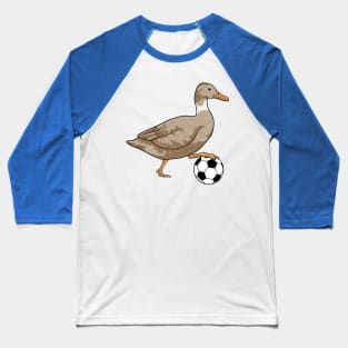 Duck Soccer player Soccer Baseball T-Shirt